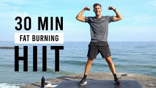 30 Min Intense HIIT Workout For Fat Burn amp Cardio Full Body No Equipment [upl. by Calia766]