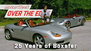 Celebrating 25 Years of Porsche Boxster  MotorWeek Over the Edge [upl. by Nyrret864]