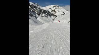 Les 3 Vallées France The Alps Part 24 shortstravelexplorenatureadventure skiingmountains [upl. by Aryajay]