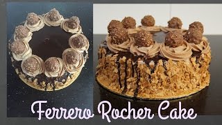 Ferrero Rocher cake  Bakemas Day 11  Christmas Recipes [upl. by Yhcir70]