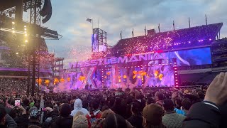 RHEA RIPLEY ENTRANCE AT WRESTLEMANIA 40 [upl. by Dympha31]