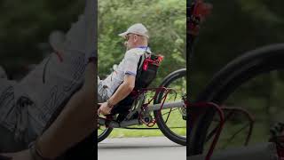 Cycling the Green Circle on Recumbent Trikes Stevens Point Wisconsin hostelshoppe shorts [upl. by Diena]