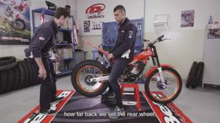 Setting a Beta Trials Bike up for an Event Part 1 [upl. by Eittap]