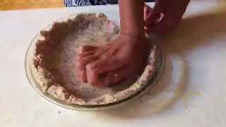 Keto Pie Crust Demo [upl. by Rillis652]