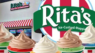 RITAS ITALIAN ICE amp FROZEN CUSTARD Pigeon Forge Tennessee [upl. by Ilagam562]