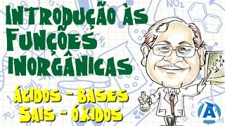 Introdução às Funções Inorgânicas  Ácidos Bases Hidróxidos Sais e Óxidos [upl. by Erica]