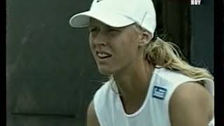 Elena Dementieva vs Conchita Martinez 2000 USO 3R highlights [upl. by Acinorev]