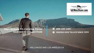 Americans Favor Elevator Shoe Store  TallMenShoescom [upl. by Ecinad]