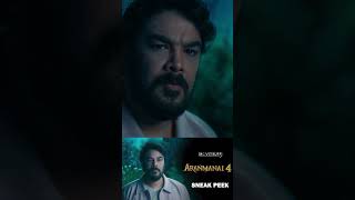 Aranmanai 4  Sneak Peek  SundarC  Tamannaah  Raashii Khanna  Hiphop Tamizha [upl. by Anaujd]