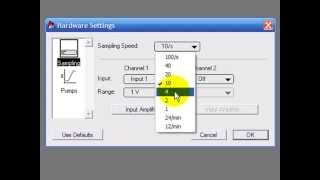 Settings in PowerChrom Chromatography Software [upl. by Agnimod]