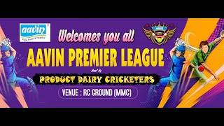 AAVIN PREMIER LEAGUE  PRODUCT DAIRY CRICKETERS [upl. by Dranrev]