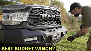 12000 LB Winch on a Budget  Rough Country  Badland Apex  Overlanding  offroad recovery [upl. by Rabbi211]