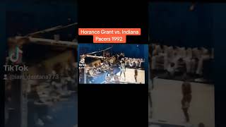 HORANCE GRANT vsThe PACERS IN 1992  shorts Horancegrant NBA [upl. by Hunsinger]