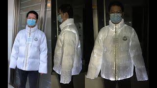 Moncler Palm Angels Maya 70 Fibreoptic Jacket Review Try On [upl. by Quartis]