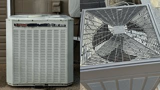 Vintage Trane XE 800 and Elite Air Conditioners [upl. by Mayes381]