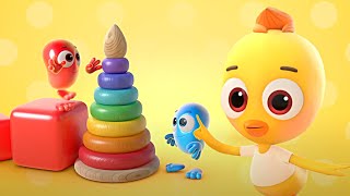 NEW CARTOON 🤩 Beadies  Episode 1  Cheep 🔠 Learning Cartoons for Kids ⭐ Cartoon Box [upl. by Kapor]