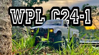 amazing cheap 4x4 rc wpl c241 unboxing and test drive [upl. by Ayocal]