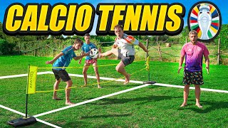 ⚽ CALCIO TENNIS EURO 2024 in VILLA ELITES [upl. by Nanaj304]