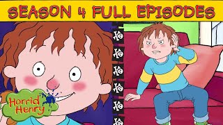 Horrid Henry Season 4 Full Episodes Compilation  FOUR Episodes of Horrid Henry [upl. by Nahtanaj]