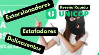 UNICOP préstamos que te extorsionan y te estafan en Colombia [upl. by Ihcekn]