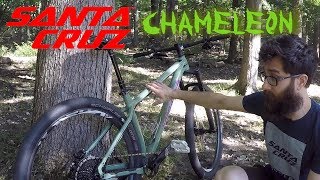 Santa Cruz Chameleon MTB  Geoff from Santa Cruz talks mountain bikes [upl. by Sseb]