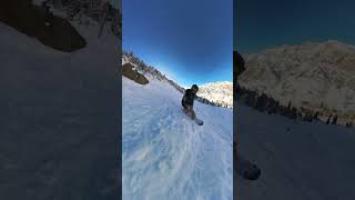 Boulder at Snowbird snowboarding snow snowboard snowbird mountains [upl. by Vaclava]