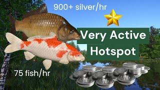 Very Active Farm Spot  Copper Lake  RF4  Russian Fishing 4 [upl. by Mcnalley373]