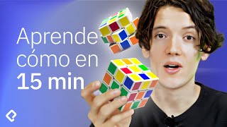 Cómo resolver el cubo Rubik  TUTORIAL PARA PRINCIPIANTES [upl. by Lihkin]