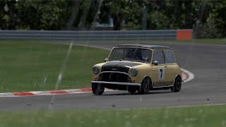 Automobilista 2 Community Cup Round 2 Shakedown  Classic Mini at Silverstone [upl. by Comethuauc363]