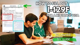 HOW TO FILL OUT Form I129F Correctly 2024  StepbyStep Tutorial for the K1 Fiancé Visa Packet [upl. by Sgninnej]