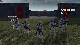 Custom Clone Legion Grape Unit MOWAS2 Star Wars mod [upl. by Suravat]