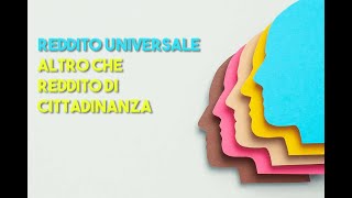 ATTENZIONE  REDDITO UNIVERSALE [upl. by Liv]