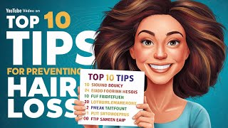 Top 10 Tips for Preventing Hair Loss [upl. by Eened]