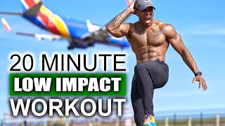 20 MINUTE FAT BURNING LOW IMPACT HIIT CARDIO WORKOUTKNEE FRIENDLY [upl. by Sivla]