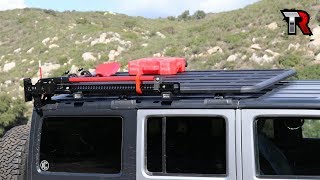 Jeep Roof Rack Installation and Review  Rhino Rack Backbone [upl. by Nihcas]