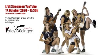 NLA Volleyball TS Volley Düdingen  Group E Valtra [upl. by Akalam]