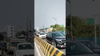 JNTU to hitech route traffic 🚦 Hyderabad Telangana [upl. by Brenda]