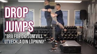 DROP JUMPS  För dig som vill utveckla din löpning [upl. by Sivart431]