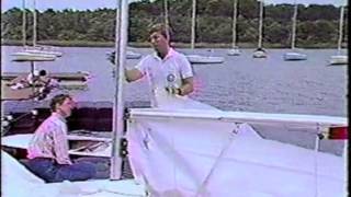 Flying Scot Sailboat Rigging Video Part 3 [upl. by Hanover]