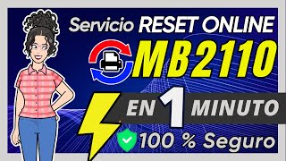 Canon MB2110 Error 5b00 ✅ Servicio Reset ONLINE 🔒 Seguro ⚡ Rápido y 🔄 Reutilizable [upl. by Melvyn552]