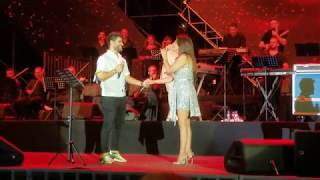 Elissa amp Nassif Zeytoun  Aabali Habibi HD  Beirut Holidays 2019 اليسا  ناصيف زيتون عبالي حبيبي [upl. by Bagger]