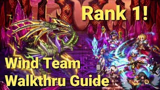 FFBE  Clash of Wills vs Osta  Rank 1  Wind Team  No MelissaRichtEllesperis [upl. by Lash]