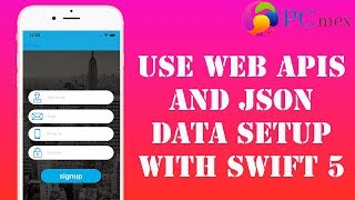 Part 1 Use Web APIs and JSON Data with Swift 5 Alamofire [upl. by Elsilrac]