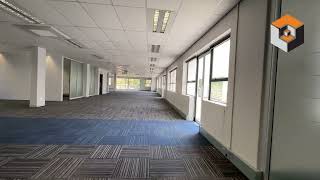 1225m² Office Space TO LET in Woodmead GP South Africa [upl. by Hillery]