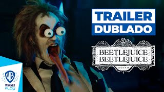 Os Fantasmas Ainda Se Divertem Beetlejuice Beetlejuice  Trailer Oficial Dublado 2 [upl. by Nej235]