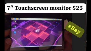 7quot Inch Capacitive Touchscreen  for Raspberry pi amp Windows  HDMI Lebula [upl. by Assennev133]