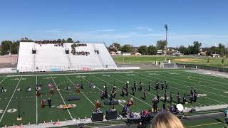 Hermiston Marching band Preliminary competition at Cavalcade of Bands WA 2024 [upl. by Edaj]