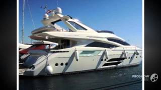 Dominator 780 s power boat flybridge yacht year  2009 [upl. by Monetta]