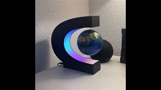 Magnetic levitating globe for officehome desk decor [upl. by Wesle627]