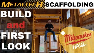 12 METALTECH SCAFFOLDING KIT Full Assembly A Deal from Northern Tool Milwaukee Tool Bonus [upl. by Lindemann]